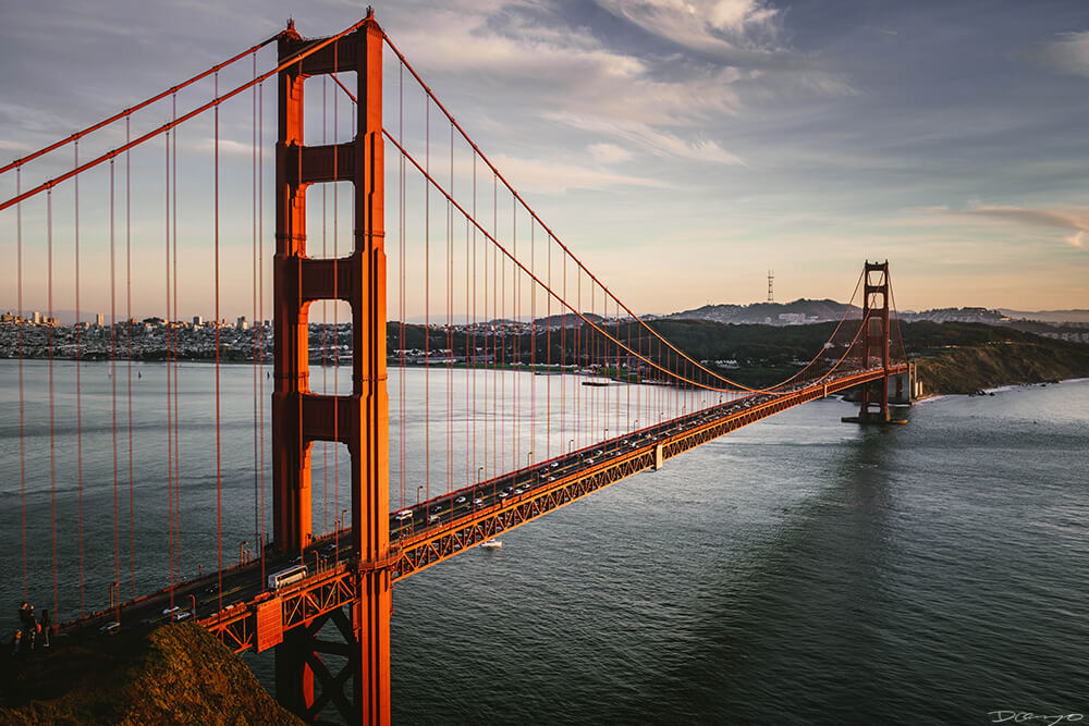 Hawk Hill Golden Gate Bridge, CA