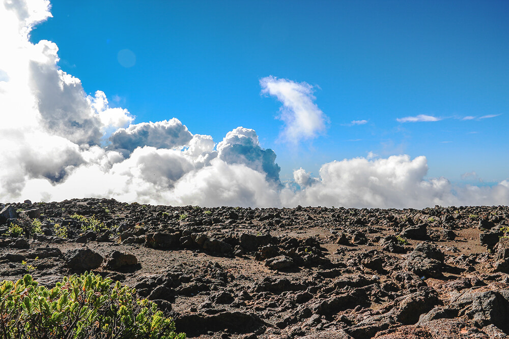 Haleakala Mountain Clouds on Maui, HI