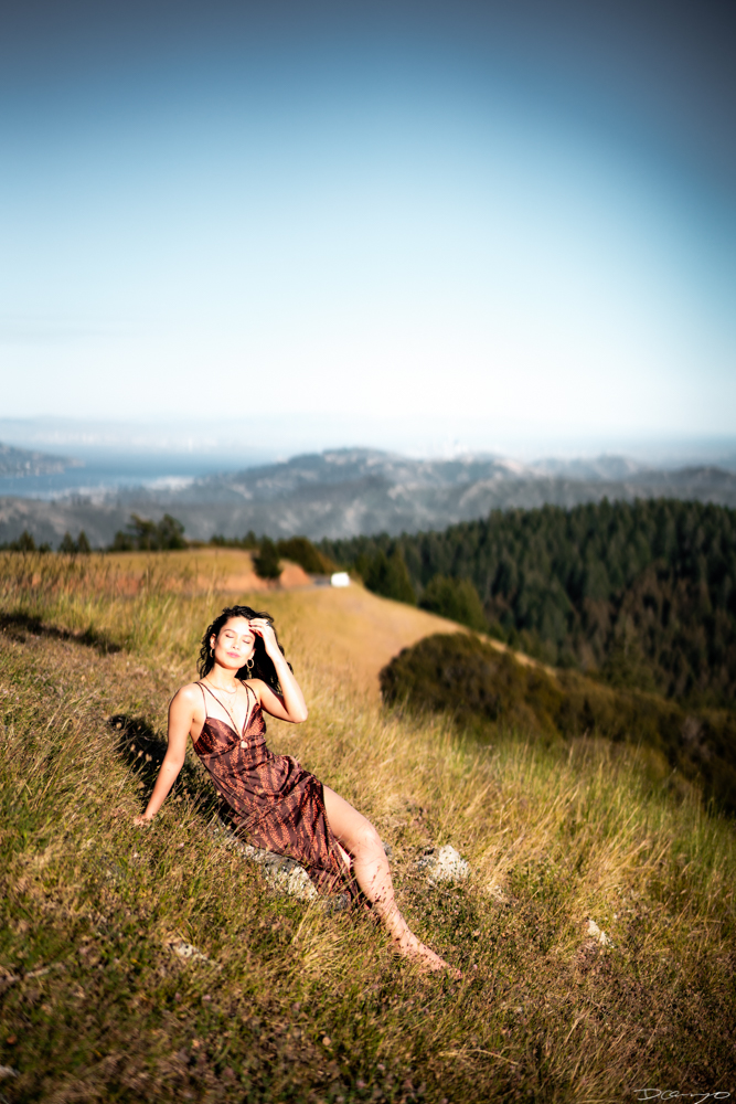 Photos of friends on top of Mt Tamalpais, and in Berkeley California.